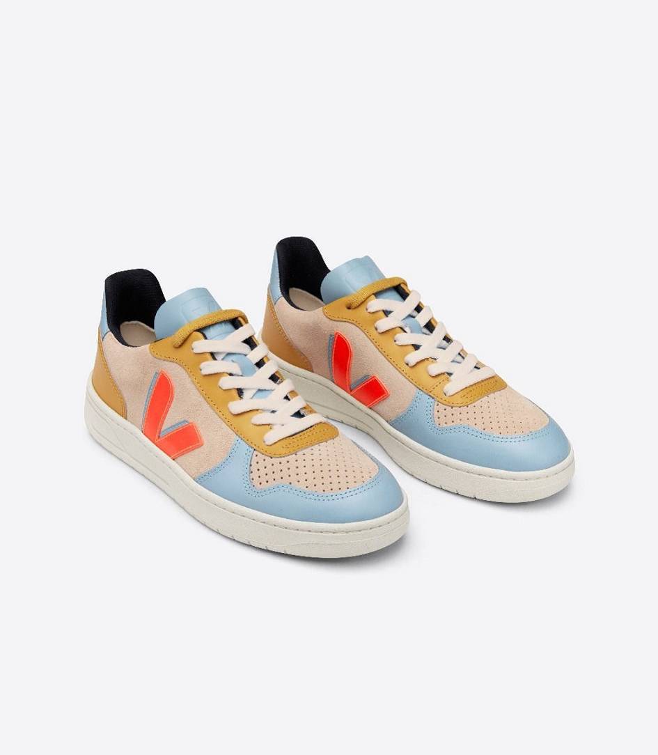 Veja X Make My Lemonade V-10 Suede Women's Trainers Sable | MGD795412