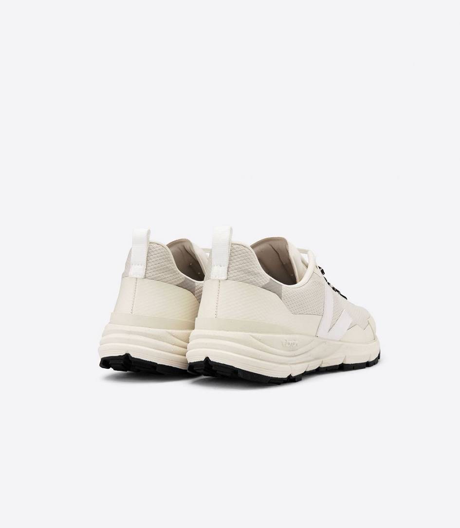 Veja X Vibram Dekkan Alveomesh Men's Runners Natural White | VGX489063