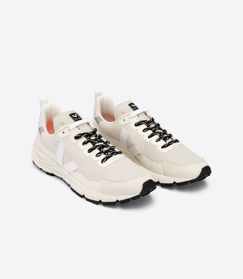 Veja X Vibram Dekkan Alveomesh Men's Runners Natural White | VGX489063