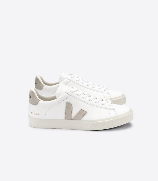 Veja Campo Chromefree Men's Sneakers White Natural | YIH532017