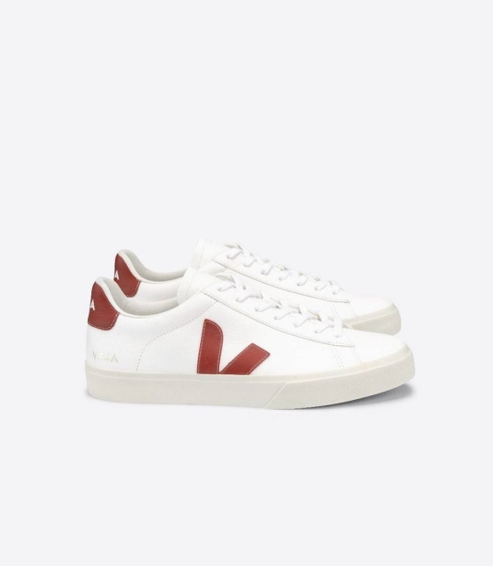 Veja Campo Chromefree Men's Trainers White Rouille | NUD571602