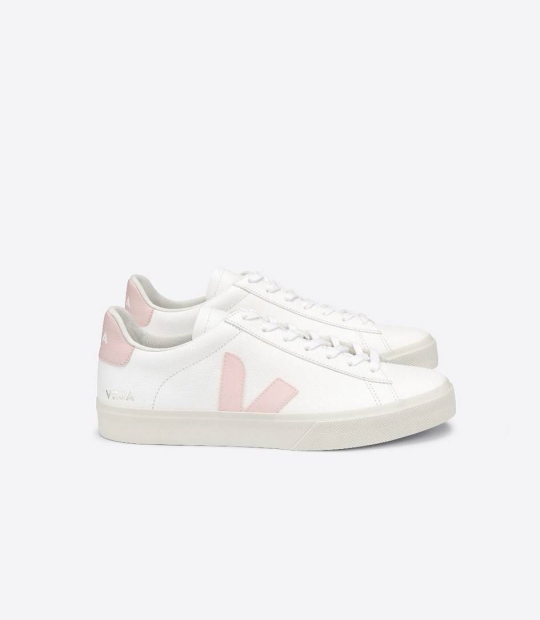 Veja Campo Chromefree Women's Trainers White Petale | HRO094136