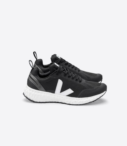 Veja Condor Mesh Women's Runners Black White | NEV610243