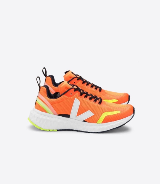 Veja Condor Mesh Women's Runners NEON ORANGE WHITE | HFK632197