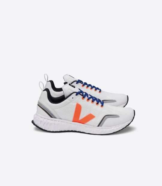 Veja Condor Mesh Women's Runners White Orange Fluo | LRV734295