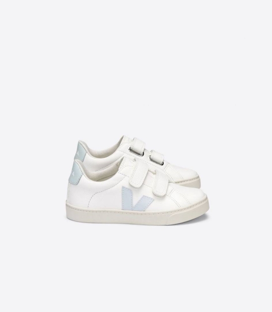 Veja Esplar Chromefree Kids' Trainers White Menthol | BDC196738