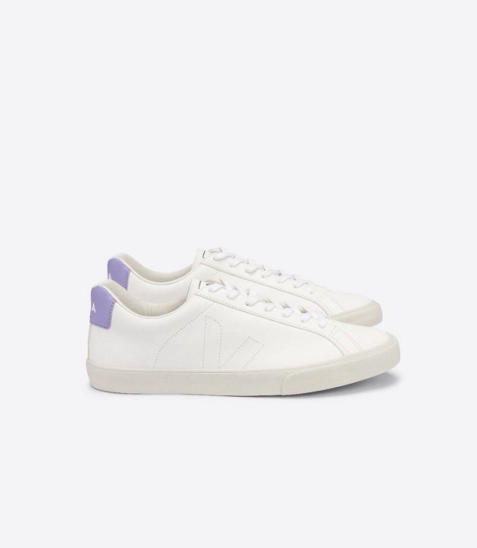 Veja Esplar Chromefree Women's Trainers White Lavande | IDF364701