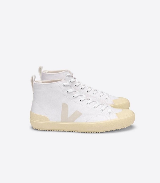 Veja Nova Ht Canvas Men's Sneakers White Butter-Sole | XWI865279