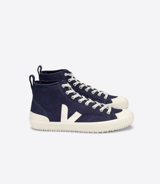 Veja Nova Ht Canvas Men's Trainers Marine Pierre | NMI893526