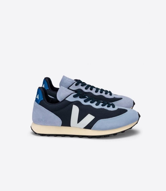 Veja Rio Branco Alveomesh Women's Sneakers Nautico Menthol Steel | UPT490631