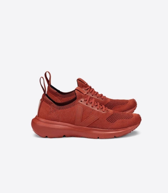 Veja X Rick Owens Runner Style 2 V-knit Women's Runners FULL RUST | GXB917238